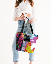 Load image into Gallery viewer, urbanAZTEC Canvas Zip Tote