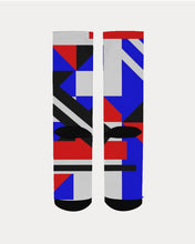 Load image into Gallery viewer, 80s Diamond half Men's Socks