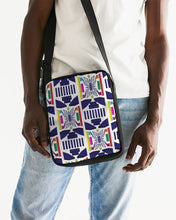 Load image into Gallery viewer, 3D Jeweled Flag Messenger Pouch