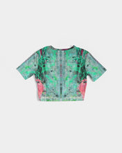 Load image into Gallery viewer, painters table 2 Women's Twist-Front Cropped Tee