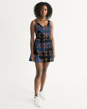 Load image into Gallery viewer, Continuous Peace Women's Scoop Neck Skater Dress