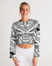 Load image into Gallery viewer, Craglines Shift Women's Cropped Sweatshirt
