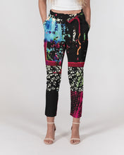 Load image into Gallery viewer, Static Electricity Women's Belted Tapered Pants