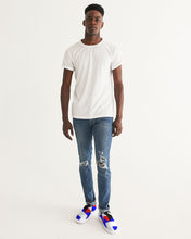 Load image into Gallery viewer, 80s Diamond half Men's Slip-On Canvas Shoe