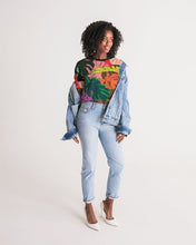 Load image into Gallery viewer, MONSTERA Women's Lounge Cropped Tee