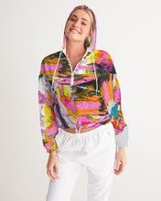 Load image into Gallery viewer, POUR PARTY Women's Cropped Windbreaker