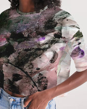 Load image into Gallery viewer, Chalkwater Crush Women's Lounge Cropped Tee