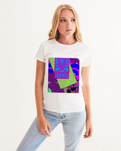 Load image into Gallery viewer, PURPLE-ATED FUNKARA Women's Graphic Tee