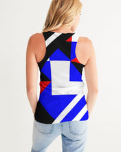 Load image into Gallery viewer, 80s Diamond half Women's Tank