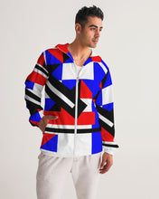 Load image into Gallery viewer, 80s Diamond half Men's Windbreaker