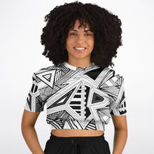 Load image into Gallery viewer, Womens CRAGLINES Athletic Short Sleeve Crop