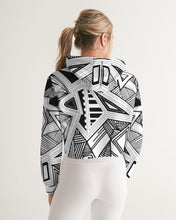 Load image into Gallery viewer, Craglines Shift Women's Cropped Hoodie