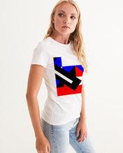 Load image into Gallery viewer, 80s Diamond half Women's Graphic Tee
