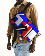 Load image into Gallery viewer, 80s Diamond half Slim Tech Backpack