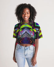 Load image into Gallery viewer, GALAXY GEO URBAN Women's Lounge Cropped Tee
