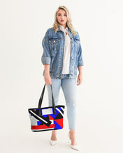 Load image into Gallery viewer, 80s Diamond half Stylish Tote