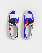 Load image into Gallery viewer, 80s Diamond half Women's Slip-On Canvas Shoe