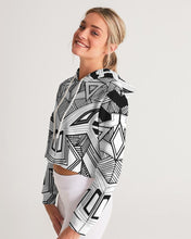 Load image into Gallery viewer, Craglines Shift Women's Cropped Hoodie
