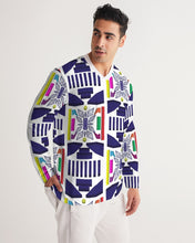 Load image into Gallery viewer, 3D Jeweled Flag Men's Long Sleeve Sports Jersey