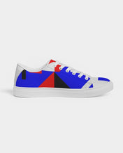 Load image into Gallery viewer, 80s Diamond half Women's Faux-Leather Sneaker