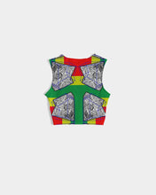 Load image into Gallery viewer, FUNKARA POLYGON CLOTH 1 Women's Twist-Front Tank