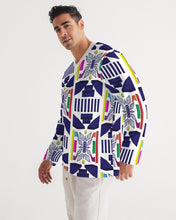 Load image into Gallery viewer, 3D Jeweled Flag Men's Long Sleeve Sports Jersey