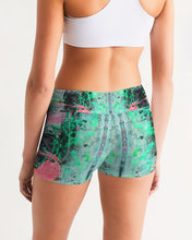 Load image into Gallery viewer, painters table 2 Women's Mid-Rise Yoga Shorts