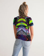 Load image into Gallery viewer, GALAXY GEO URBAN Women's V-Neck Tee