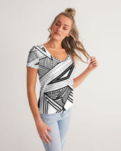 Load image into Gallery viewer, Craglines Shift Women's V-Neck Tee