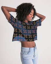 Load image into Gallery viewer, Continuous Peace Women's Lounge Cropped Tee