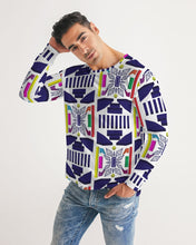 Load image into Gallery viewer, 3D Jeweled Flag Men's Long Sleeve Tee