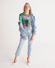 Load image into Gallery viewer, painters table 2 Women's Twist-Front Cropped Tee