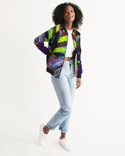 Load image into Gallery viewer, GALAXY GEO URBAN Women's Bomber Jacket