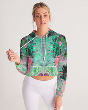 Load image into Gallery viewer, painters table 2 Women's Cropped Hoodie
