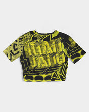 Load image into Gallery viewer, NOMELLOW MANJANO Women's Twist-Front Cropped Tee