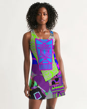 Load image into Gallery viewer, PURPLE-ATED FUNKARA Women's Racerback Dress