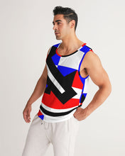 Load image into Gallery viewer, 80s Diamond half Men's Sports Tank