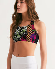 Load image into Gallery viewer, Static Electricity Women's Seamless Sports Bra