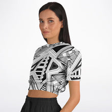 Load image into Gallery viewer, Womens CRAGLINES Athletic Short Sleeve Crop