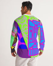 Load image into Gallery viewer, PURPLE-ATED FUNKARA Men's Long Sleeve Sports Jersey