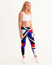 Load image into Gallery viewer, 80s Diamond half Women's Yoga Pants