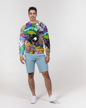 Load image into Gallery viewer, whole LOTTA flowers DOUBLE TAKE Men's Classic French Terry Crewneck Pullover