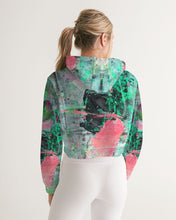 Load image into Gallery viewer, painters table 2 Women's Cropped Hoodie