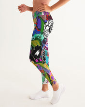 Load image into Gallery viewer, whole LOTTA flowers DOUBLE TAKE Women's Yoga Pants