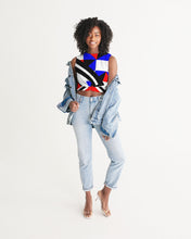 Load image into Gallery viewer, 80s Diamond half Women's Twist-Front Tank