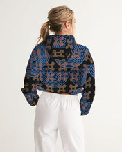 Load image into Gallery viewer, Continuous Peace Women's Cropped Windbreaker