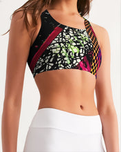 Load image into Gallery viewer, Static Electricity Women's Seamless Sports Bra