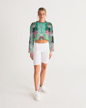 Load image into Gallery viewer, painters table 2 Women's Cropped Sweatshirt
