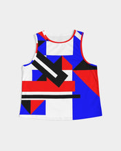 Load image into Gallery viewer, 80s Diamond half Women's Cropped Tank