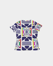 Load image into Gallery viewer, 3D Jeweled Flag Women's Tee